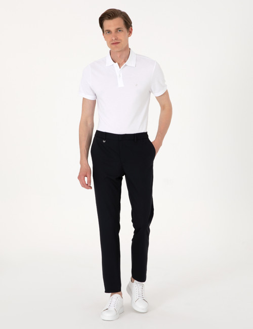 Lacivert Slim Fit Klasik Jogger Pantolon 50306715-VR033