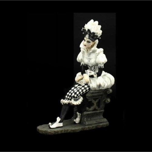 Gothic Tarz Joker Kız Figürü 23 cm