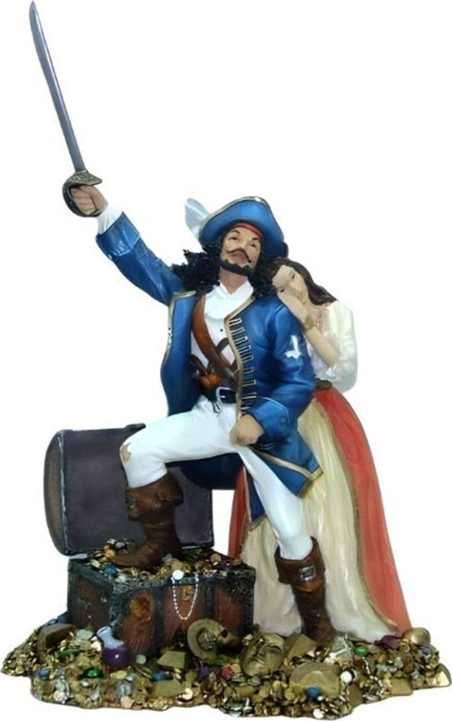 Hazine Sandıklı Korsan Figürü 23 cm