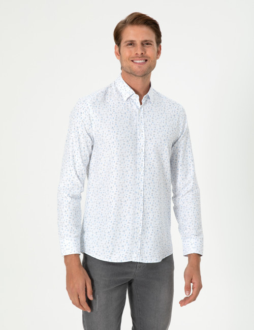 Mavi Slim Fit Uzun Kollu Gömlek 50298170-VR036