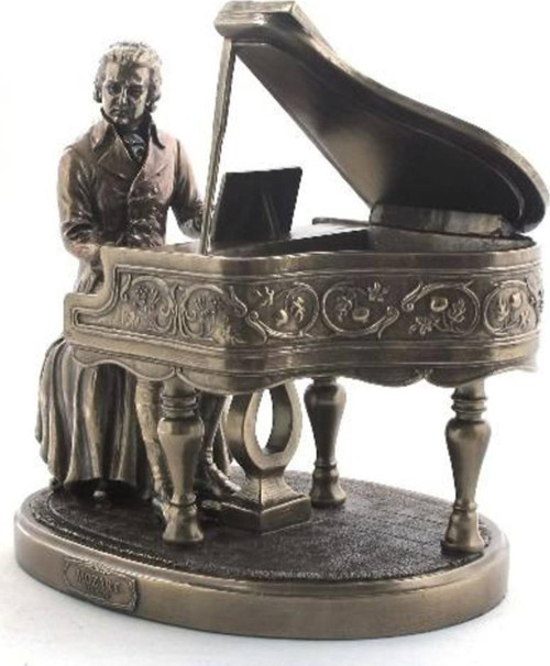 Piyano Çalan Mozart Figürü 20 cm