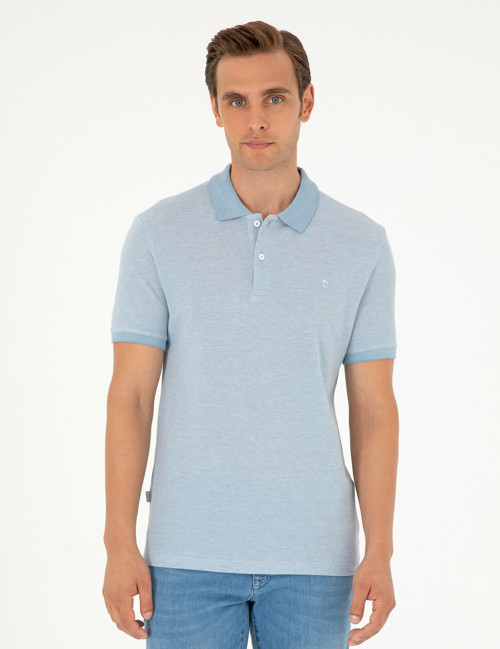 Mavi Slim Fit %100 Pamuk Düğmeli Polo Yaka Tişört 50297406-VR036