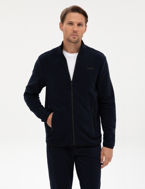 Lacivert Regular Fit Polar Hırka 50314014-VR033