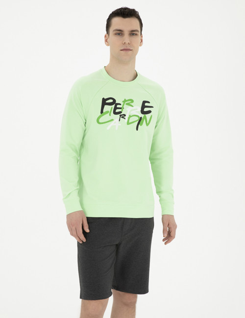 Fıstık Yeşili Regular Fit Sweatshirt 50285538-VR087