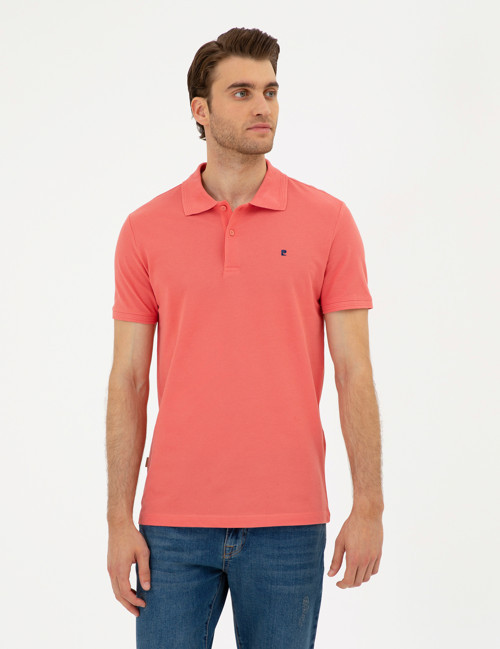 Mercan Slim Fit %100 Pamuk Düğmeli Polo Yaka Basic Tişört 50291625-VR186