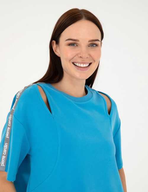 Mavi Comfort Fit Crop Modal Kumaş Sweatshirt 50283137-VR036