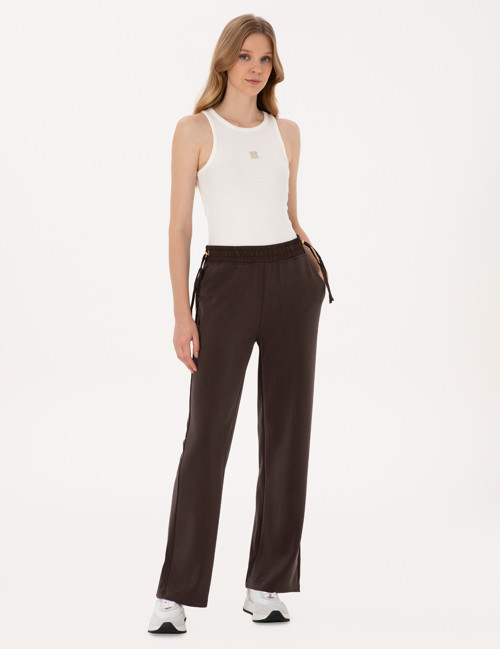 Kahverengi Loose Fit Eşofman Altı 50315304-VR029