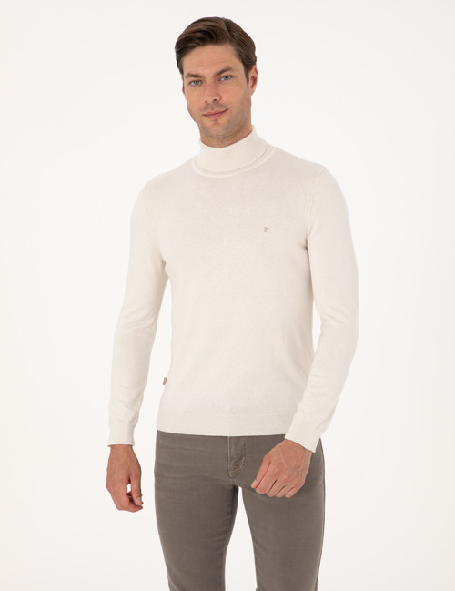 Taş Slim Fit Balıkçı Yaka Basic Triko Kazak 50314202-VR049