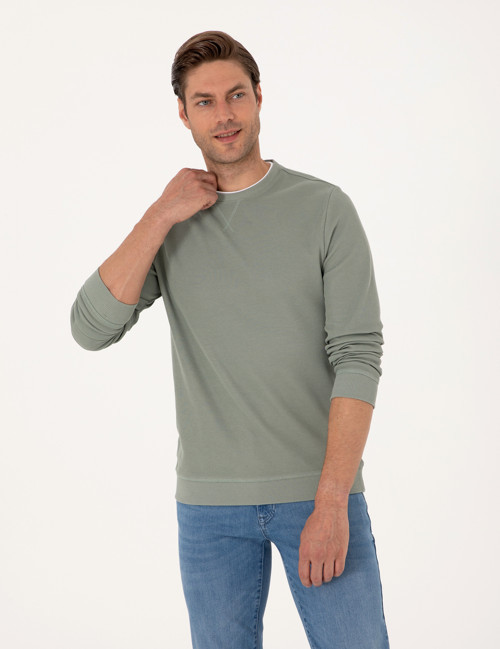 Yeşil Regular Fit Sweatshirt 50311649-VR255