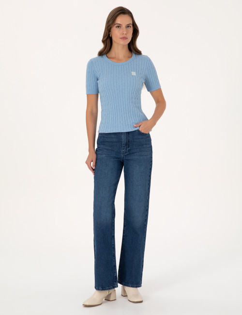 Mavi High Waist Flare Fit Jean Pantolon 50307818-VR036