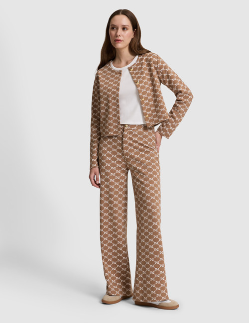 Bej Flare Fit Eşofman Altı 50320587-VR011