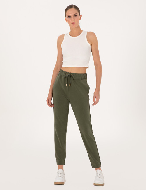 Haki Regular Fit Modal Karışımlı Eşofman Altı 50301420-VR027