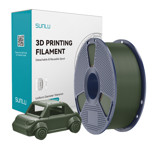 Zeytin Yeşili PETG Filament - 1.75mm - 1 Kg