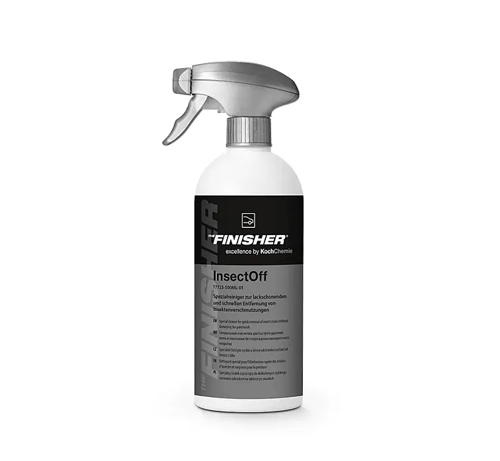 The Finisher InsectOff 500 ml Profesyonel Böcek Temizleyici | Boya, Cam ve Plastik Yüzeyler İçin