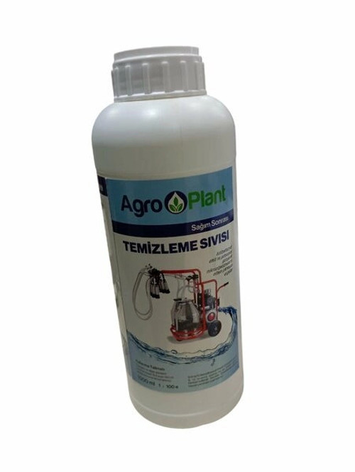 Agro Plant Süt Sağım Makinesi Sağım Sonrası Temizleme Sıvısı Dezenfektan 1Lt