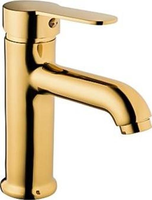 su Kristal Mix Lavabo Bataryası Altın