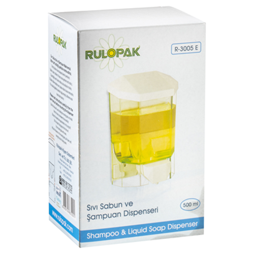 Sıvı Sabun Dispenseri 500Ml (4'li Paket)