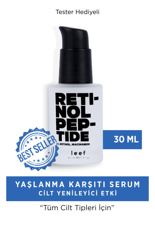 Retinol Peptide Serumu – %1 Retinol, Peptit & Centella, İnce Çizgi Ve Cilt Sıkılığına Destek