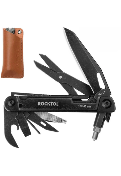 Gen-R Lite 13 Fonksyionlu Multitool Çakı - Kılıflı