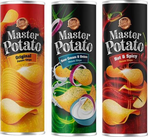 Potato Cips 160 gr 3 lü Karma Paket