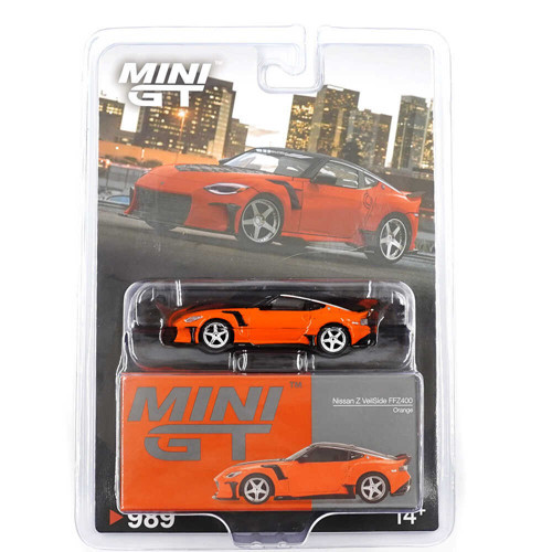 MINI GT 1:64 Nissan Z VeilSide FFZ400 Orange Turuncu Diecast Model Araba MGT00989-BL