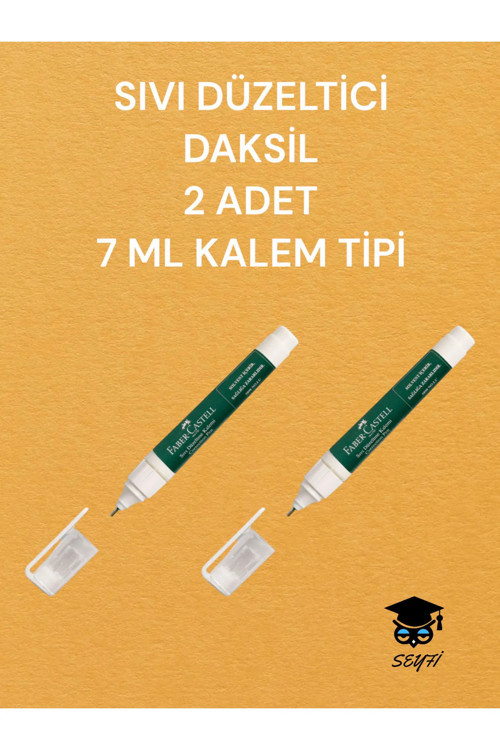 SIVI DÜZELTİCİ DAKSİL 2 ADET 7 ML KALEM TİPİ