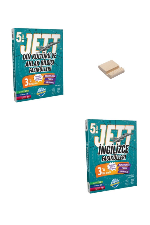 5. Sınıf JETT Din ve İngilizce Fasikülleri