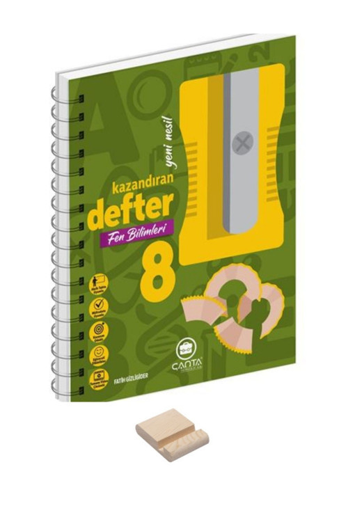 LGS 8. Sınıf Fen Bilimleri Hazırlayan Defter ve Telefon Tutucu