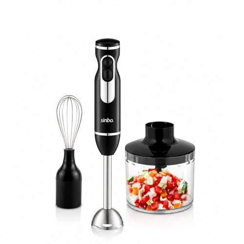2HIZ AYAR - PASLANMAZ ÇELİK BIÇAK EL MULTİ BLENDER SETİ 700ML HAZNELİ SHB-7529 (4604)