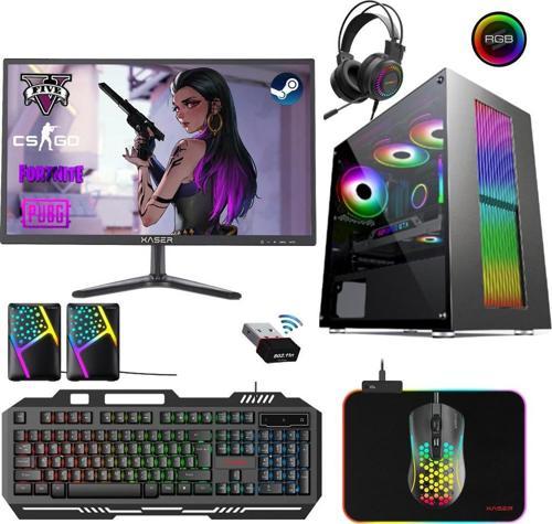 Xsr292 i5 3470 8GB Ram 256GB SSD 4GB GT730 Ekran Kartı 21.5" Curved Oyun Bilgisayarı