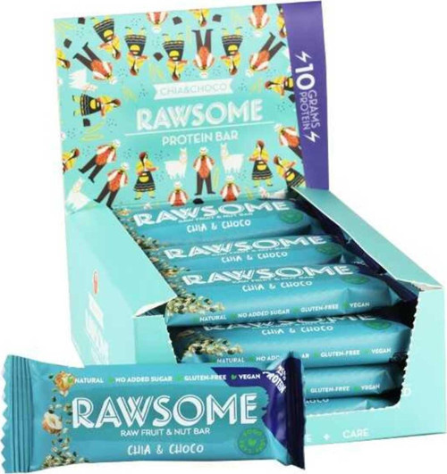 Çiya ve Kakao Çekirdekli Protein Bar 40 Gr. 16 Adet (1 Kutu)