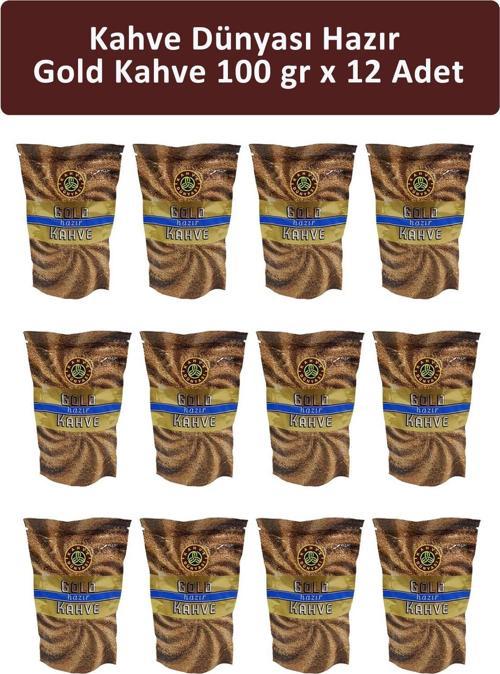 Gold Hazır  Kahve 100 gr x 12 Adet