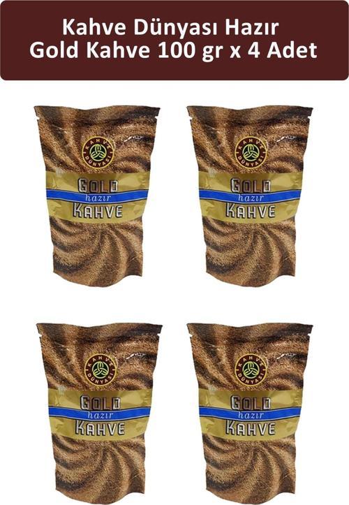 Gold Hazır  Kahve 100 gr x 4 Adet