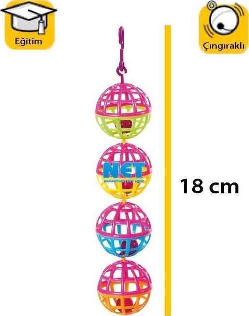 Plastik Kuş Oyuncağı 18 cm