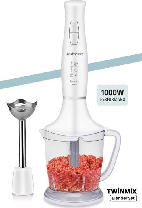 El Blender Seti 1000 W Doğrayıcı ve Blender