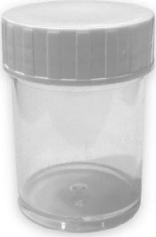 100 Adet - 25Ml Boş Kapaklı Plastik Şeffaf Kristal Mini Kutu - Sim Kutusu