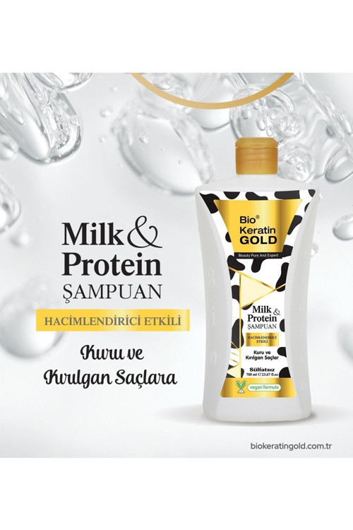 700 Ml Tuzsuz Şampuan Milk ve Protein Hacimlendirici Etkili