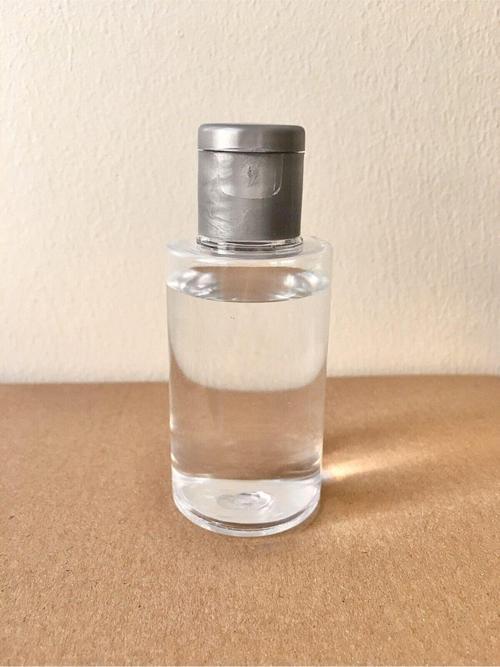 10 Adet 50 Ml Gri Fliptop Kapak Om62 Dezenfektan - Kolonya - Parfüm Boş Şişesi - 50 Ml