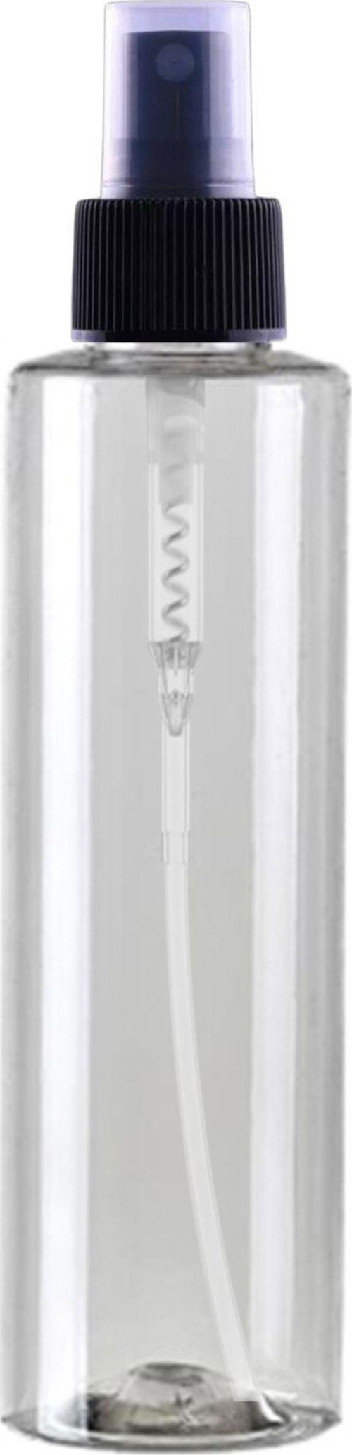 - 150Ml - Boş Plastik Şişe - Siyah Parmak Spreyli - 5 Adet