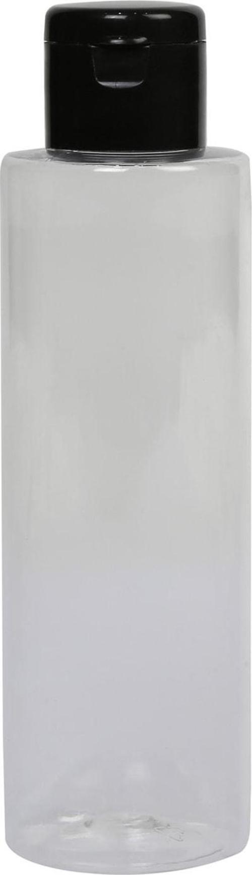 100Ml - Siyah - Fliptop Kapaklı - Likit - Dezenfektan - Kolonya - 10 Adet