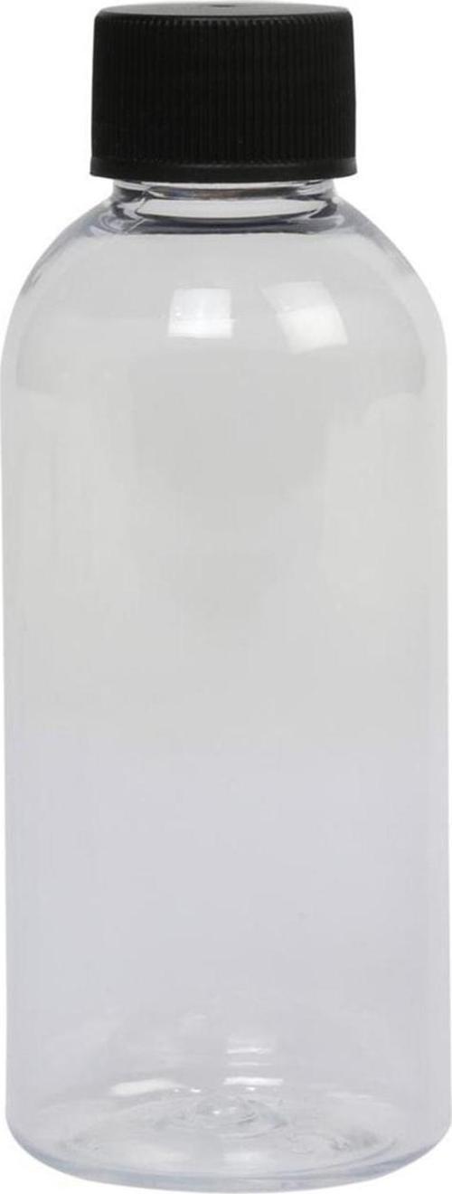 150 Ml-Fliptop - Siyah Kapaklı -10 Adet