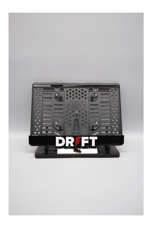 Drıft 3D Kabartmalı Pleksi Motor Plakalık