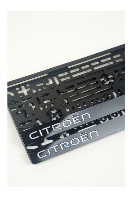 Citroen Uyumlu Lazer Kesim Pleksi Plakalık