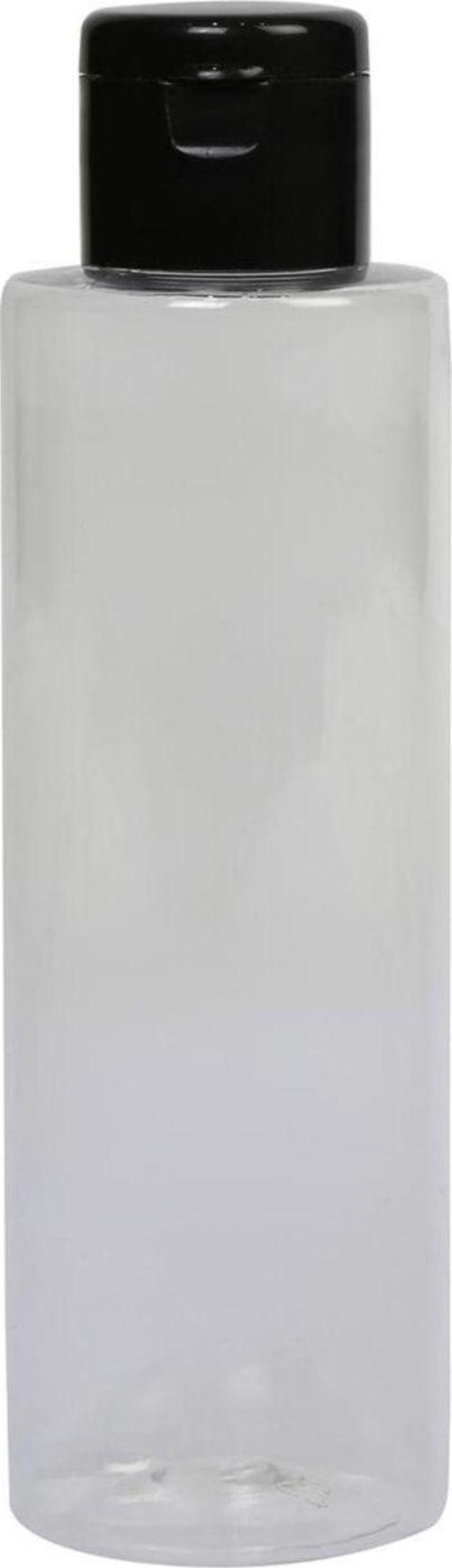 150Ml - Siyah - Fliptop Kapaklı - Likit - Dezenfektan - Kolonya - 10 Adet