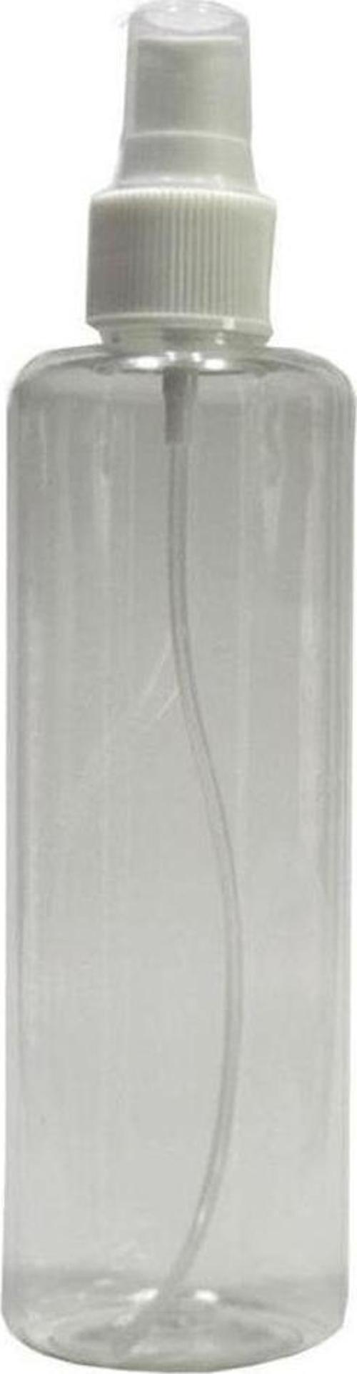 250 Ml-Parmak Sprey-Beyaz Kapaklı-Dezenfektan-Kolonya-Likit Şişe-10 Adet