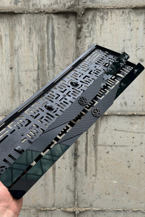 Volkswagen Karbon Pleksi Takmatik Plakalık