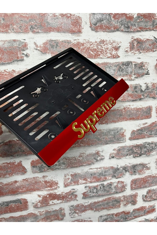 Supreme Gold Motor Plakalı