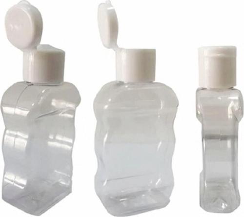 50Ml - Likit- Dezenfektan - Kolonya - Kelebek Fliptop - Beyaz - Kapaklı 15 -Adet