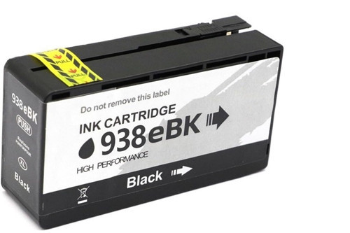 HP 938e-4S6Y2PE (Pro 9110/Pro 9117/Pro 9120/Pro 9122/Pro 9125/Pro 9730/Pro 9132/Pro 9135/Pro 9720/Pro 9730) Uyumlu Siyah Kartuşu