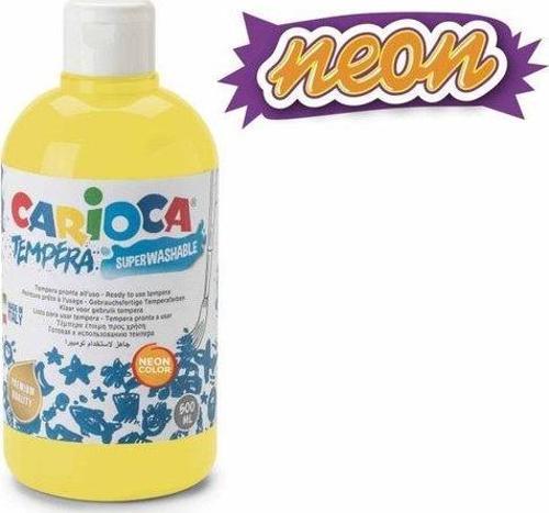 Süper Yıkanabilir 500 ml Neon Sarı Guaj Boya